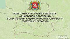 РОЛЬ ЗАКОНА РЕСПУБЛИКИ БЕЛАРУСЬ  «О НАРОДНОМ ОПОЛЧЕНИИ»  В ОБЕСПЕЧЕНИИ НАЦИОНАЛЬНОЙ БЕЗОПАСНОСТИ РЕСПУБЛИКИ БЕЛАРУСЬ